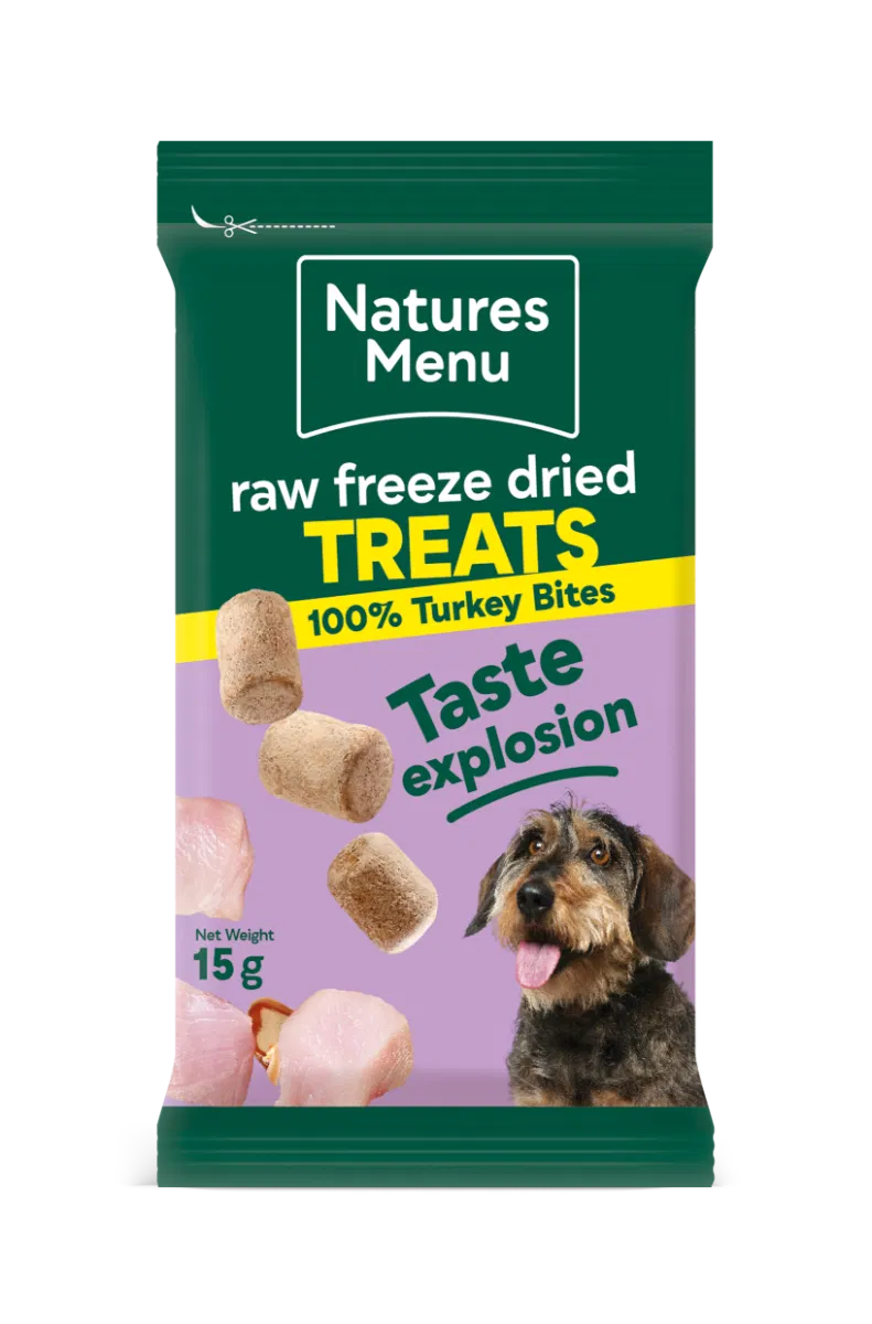 Natures Menu Freeze Dried Raw Treats - Turkey