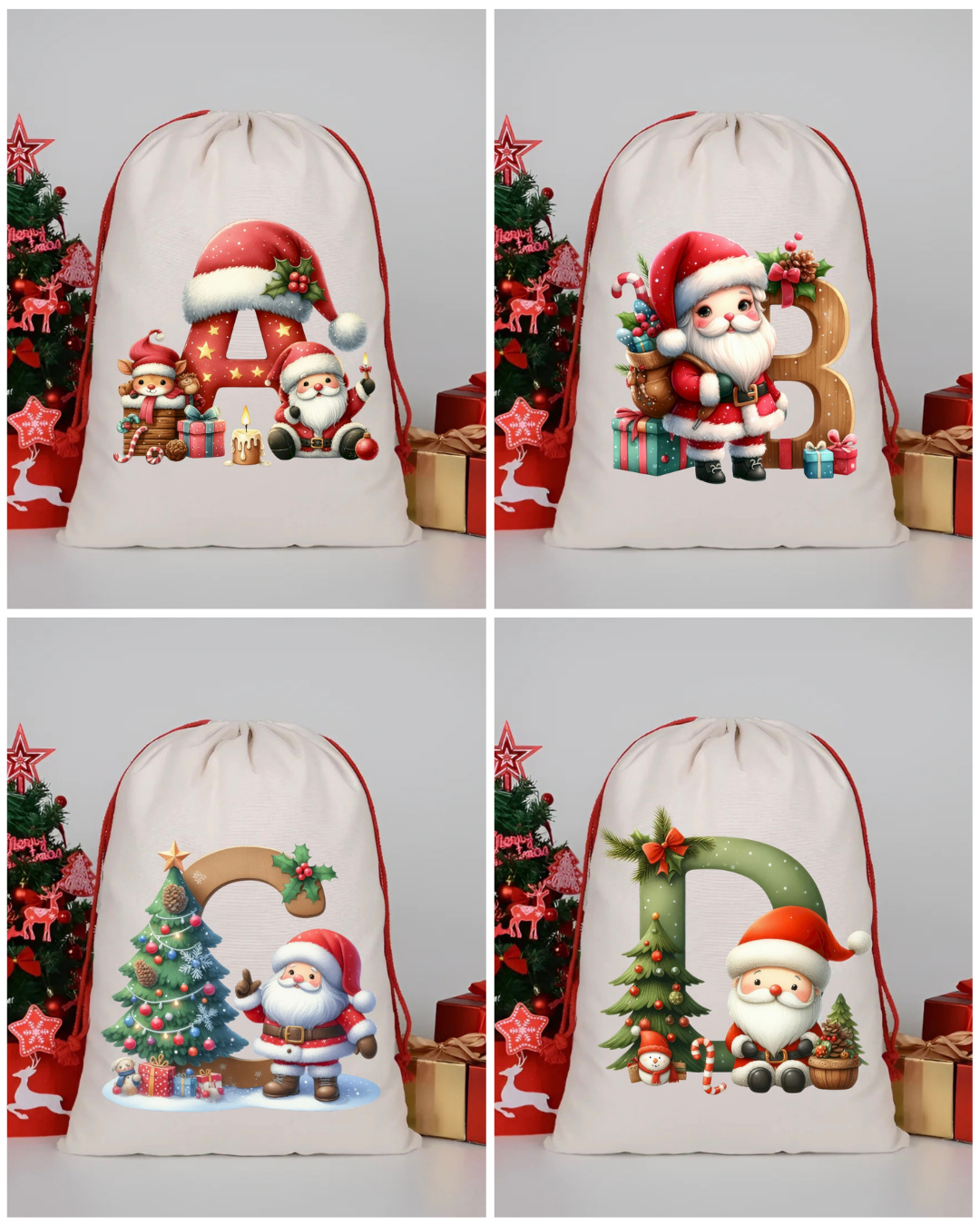 CHRISTMAS LETTER SACK (SMALL)