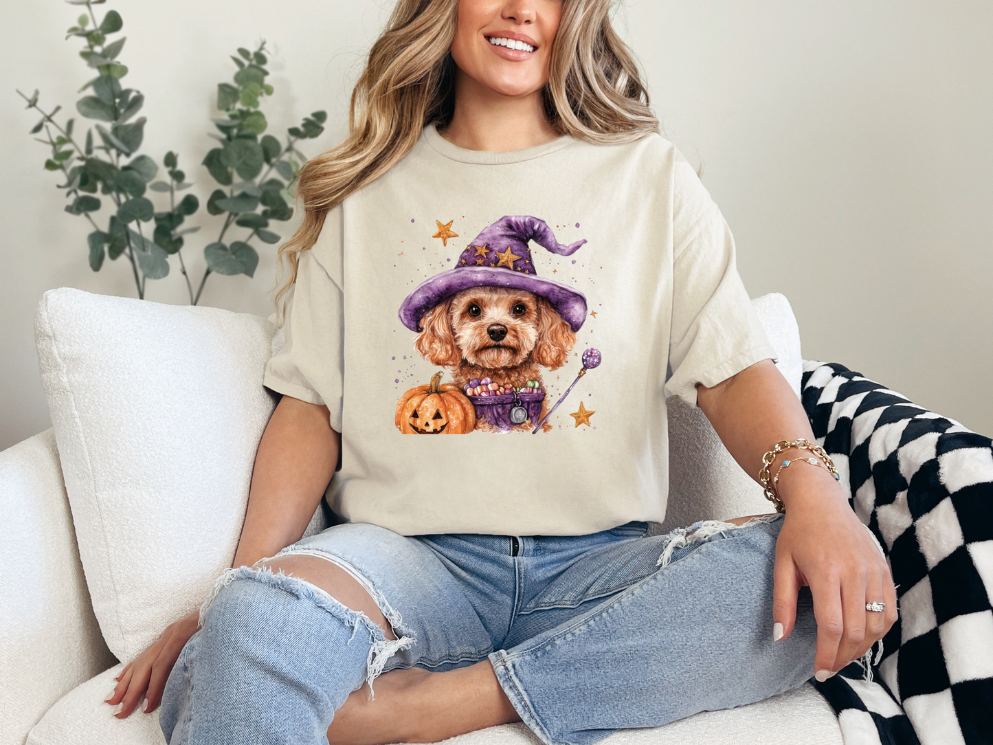 Pre Order - Halloween Pup T - Shirt - Various Breeds To Choose From