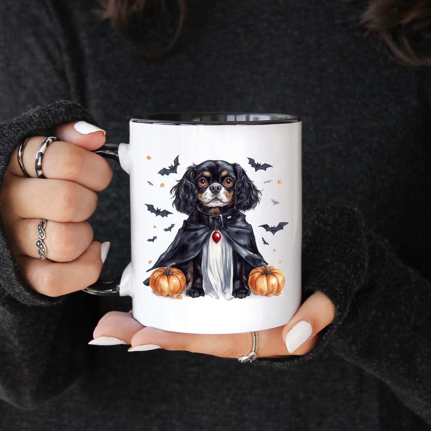 Halloween Pup Mug - Various Breeds To Choose From