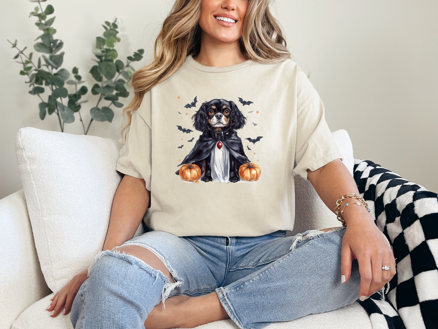 Pre Order - Halloween Pup T - Shirt - Various Breeds To Choose From