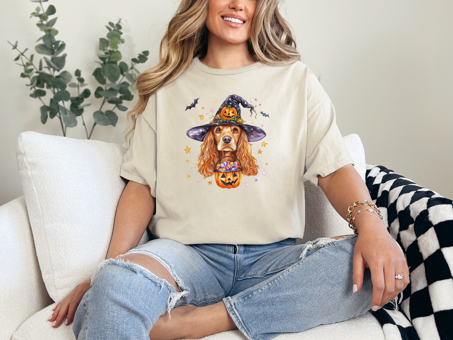Pre Order - Halloween Pup T - Shirt - Various Breeds To Choose From