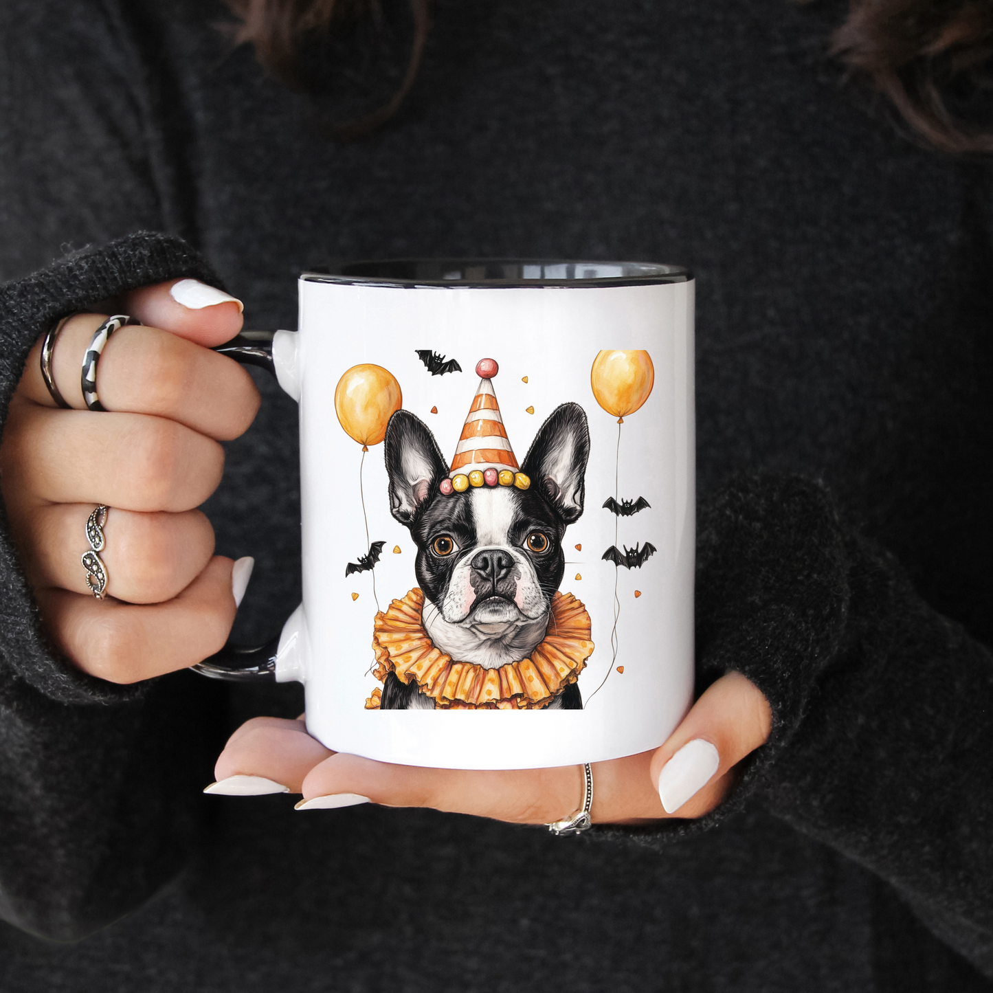 Halloween Pup Mug - Various Breeds To Choose From