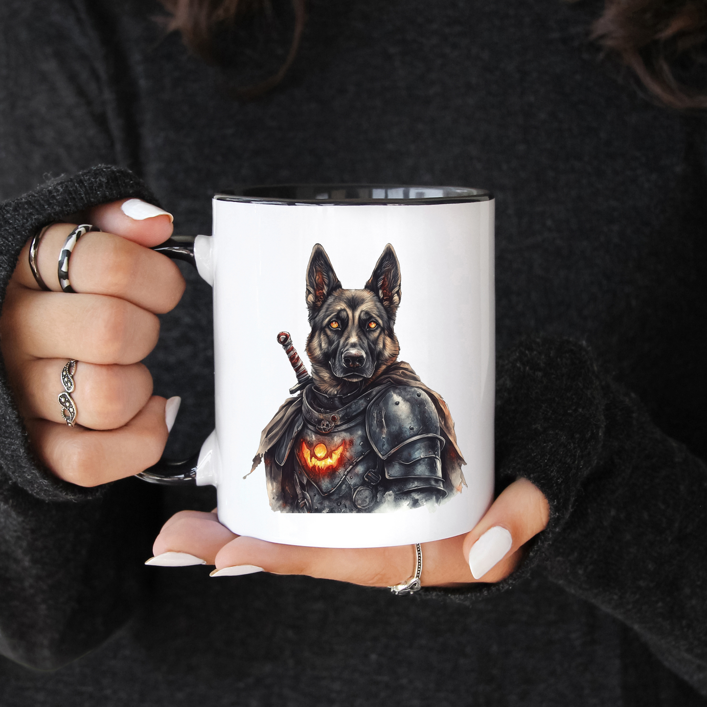 Halloween Pup Mug - Various Breeds To Choose From