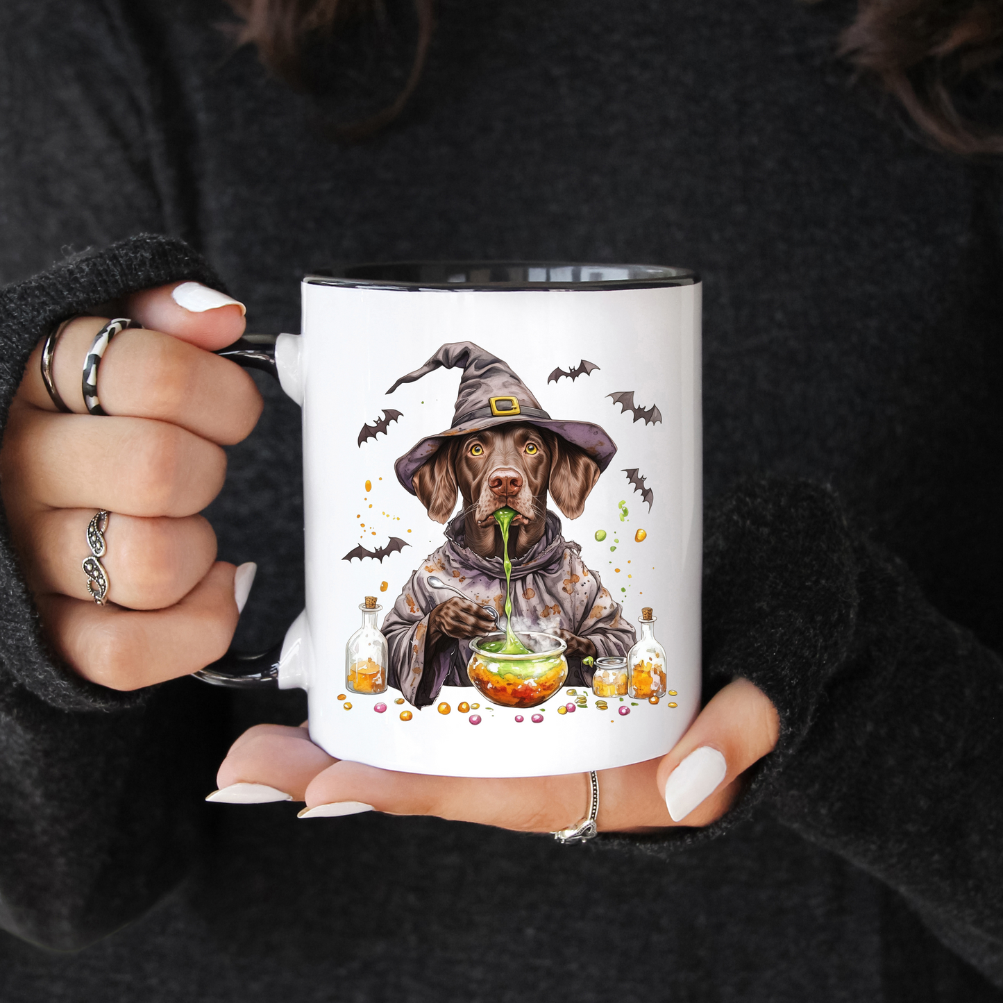 Halloween Pup Mug - Various Breeds To Choose From