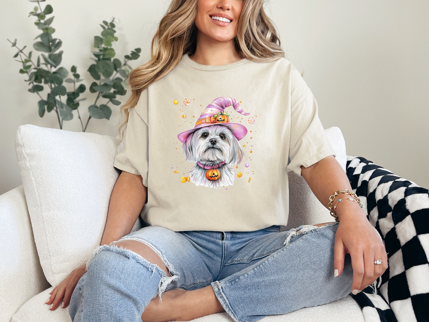 Pre Order - Halloween Pup T - Shirt - Various Breeds To Choose From