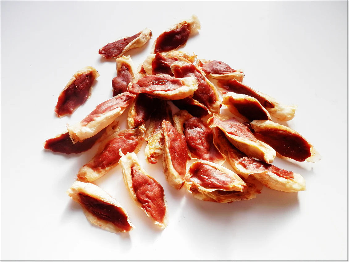 Duck Breast Wrapped Rabbit Ears - 5 Pack