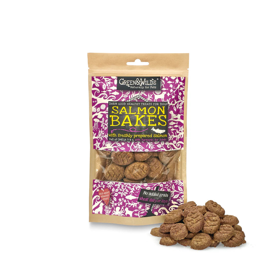 Green & Wilds Salmon Bakes 150g
