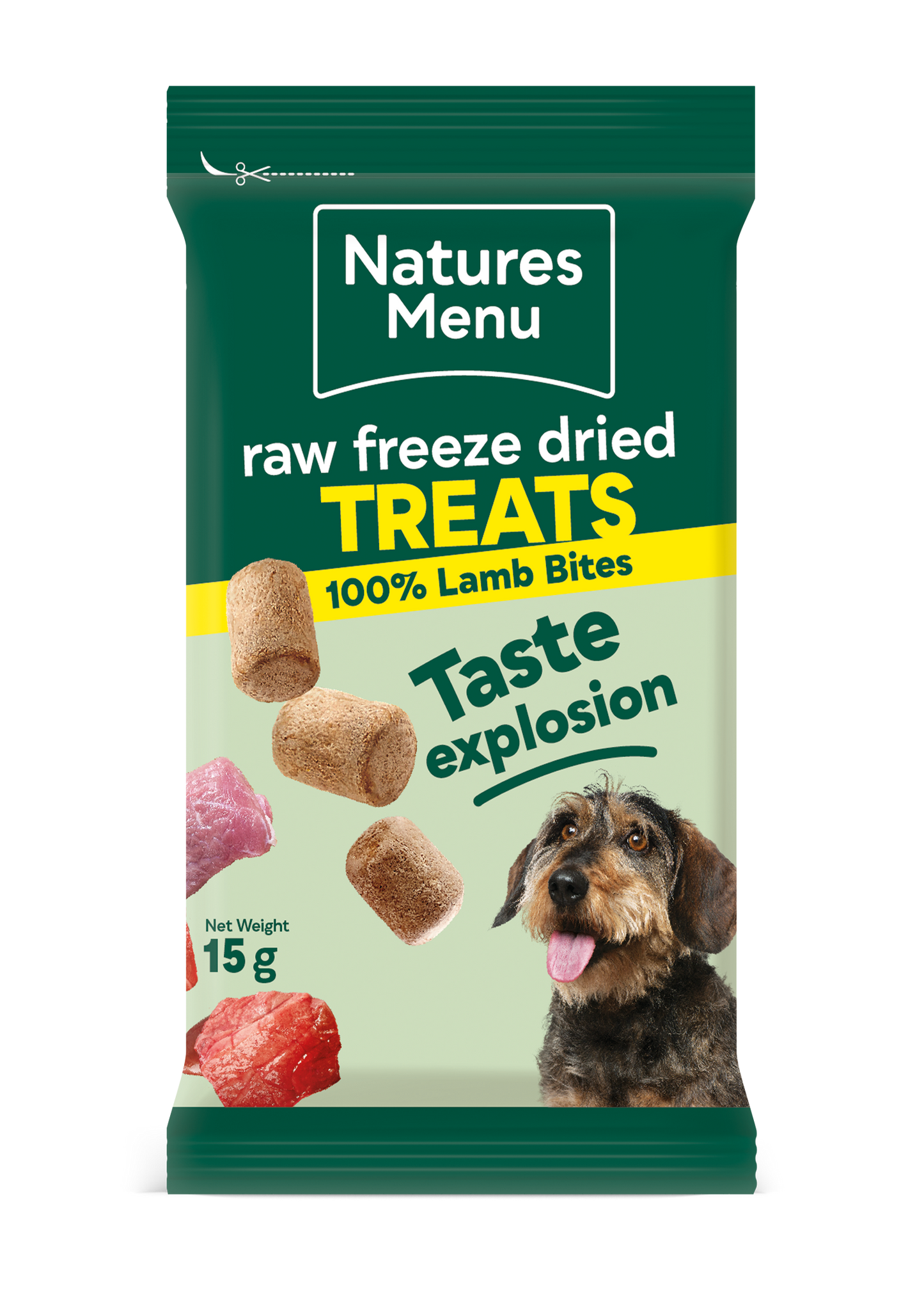 Natures Menu Freeze Dried Raw Treats - Lamb