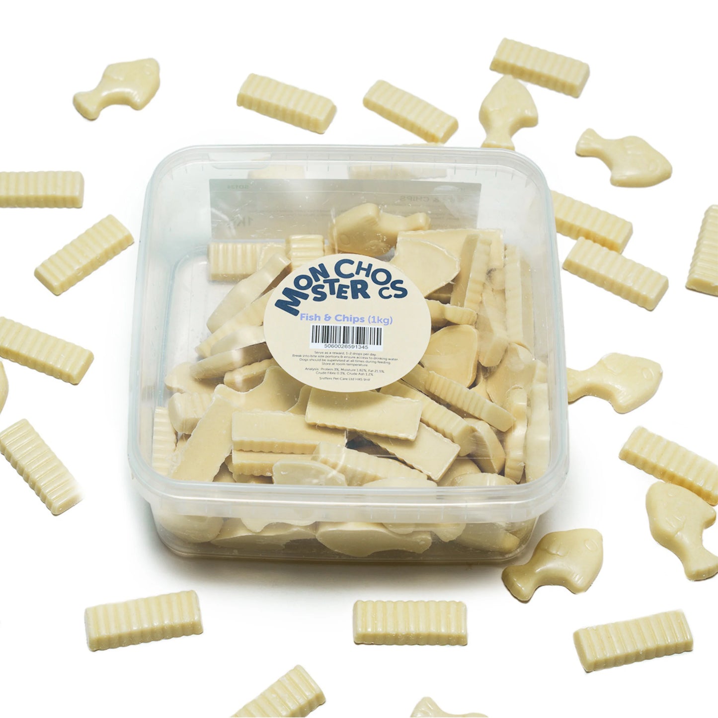 Monster Chocs Fish & Chips 100g