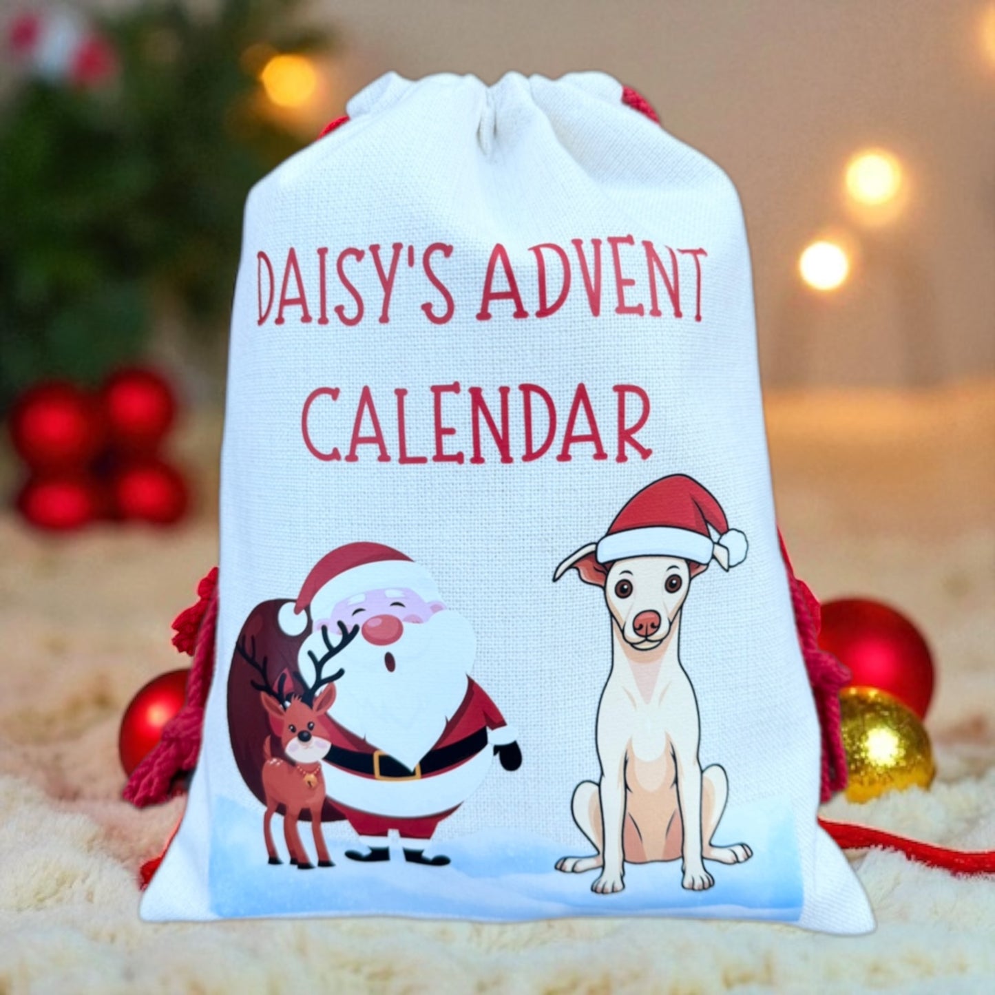 Personalised Filled Advent Calendar