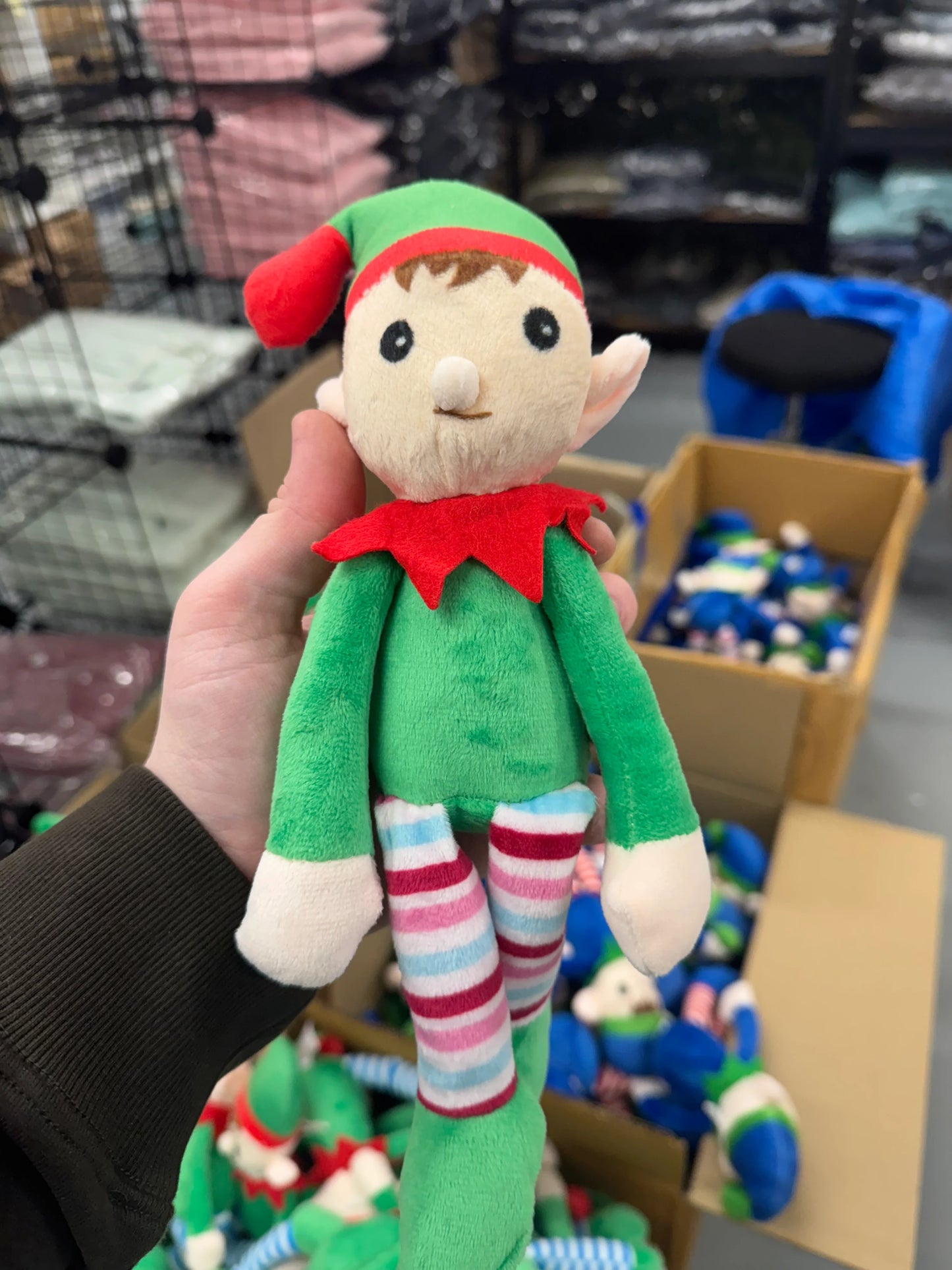 11” Personalised Elf Plush