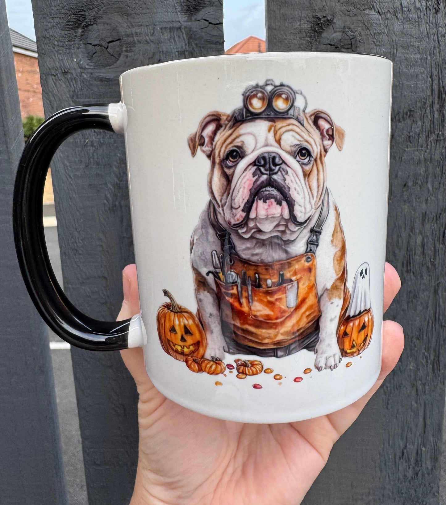 Halloween Pup Mug - Various Breeds To Choose From