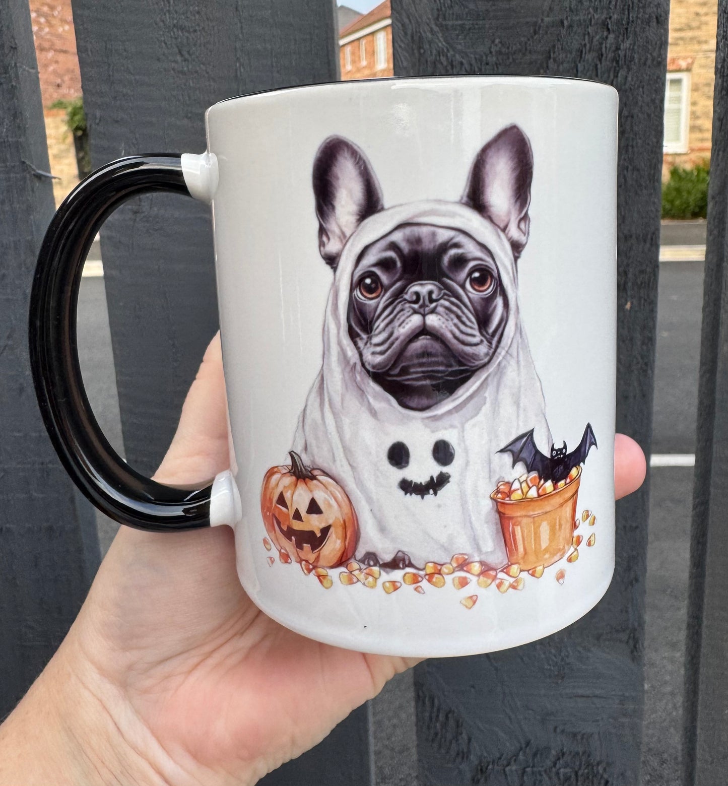 Halloween Pup Mug - Various Breeds To Choose From