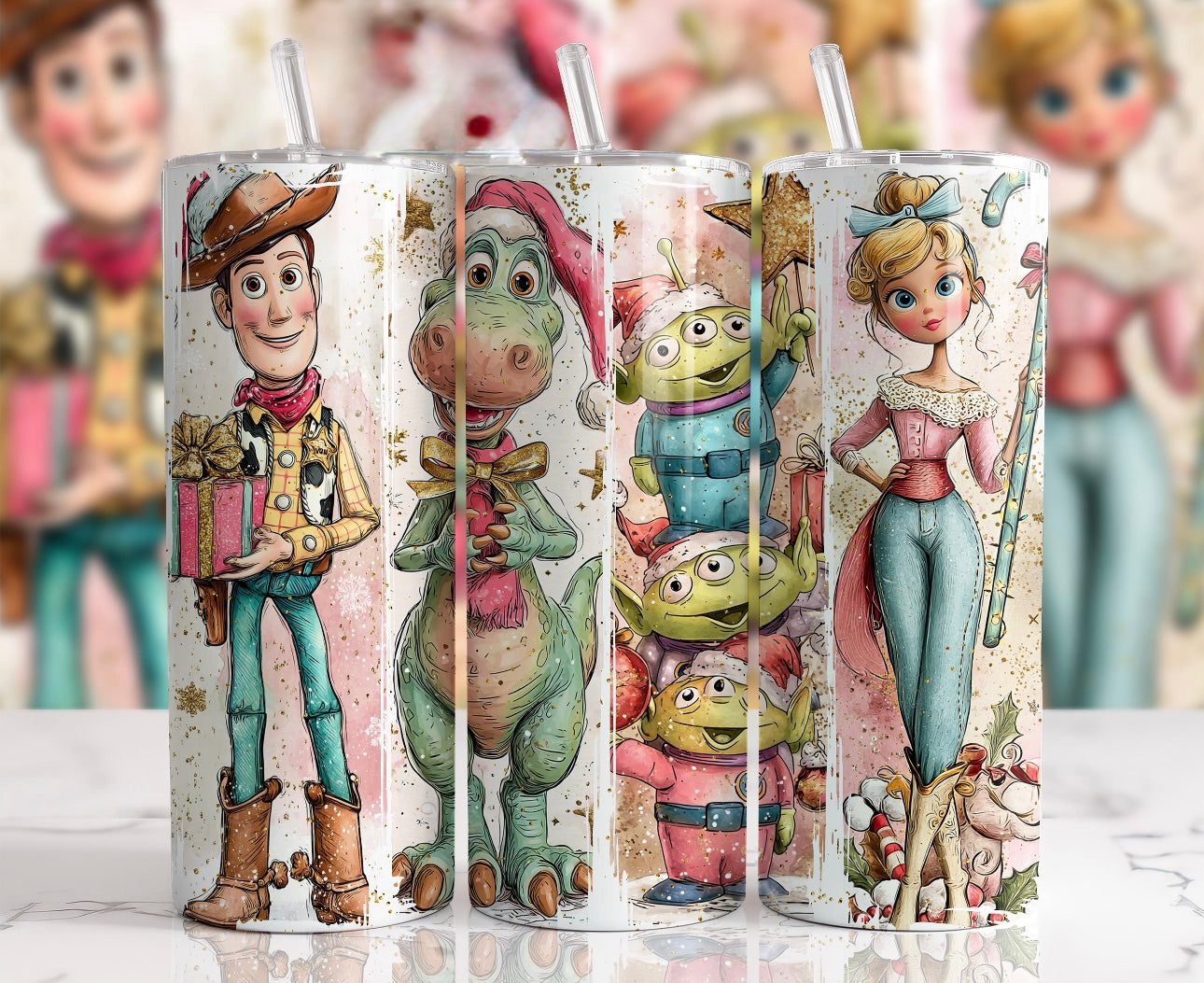 TOY FRIENDS 20 OZ TUMBLER - DESIGN 3
