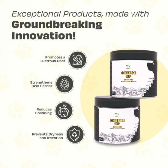 Pawfect Cheese Up - Skin & Coat Boost Topper 220g
