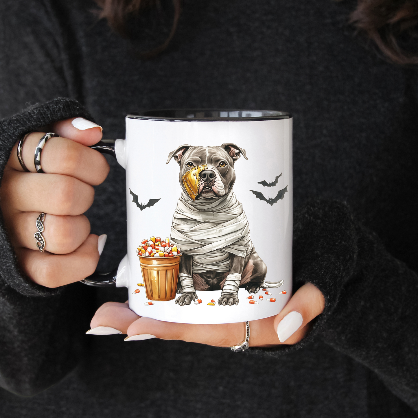 Halloween Pup Mug - Various Breeds To Choose From