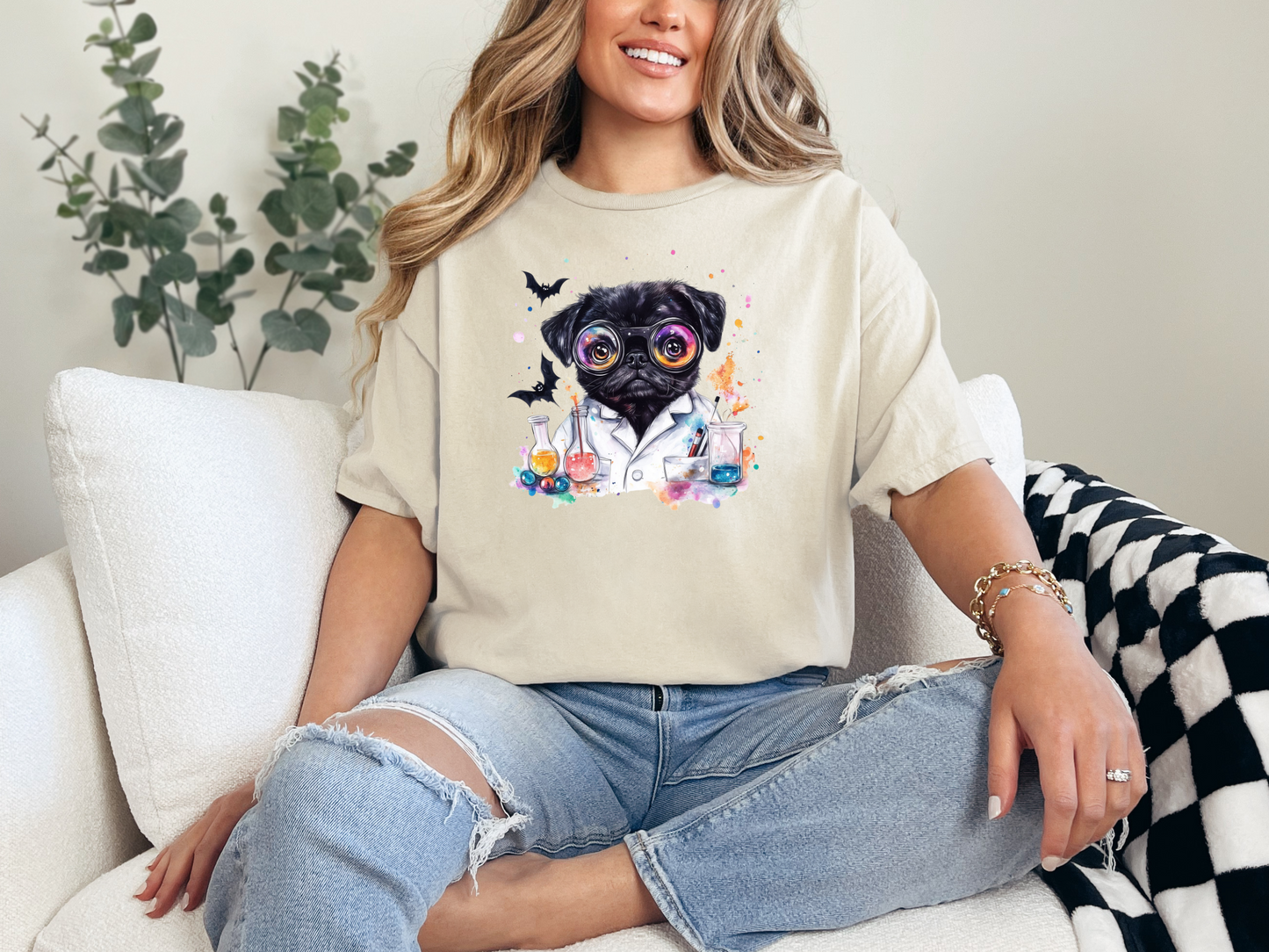 Pre Order - Halloween Pup T - Shirt - Various Breeds To Choose From