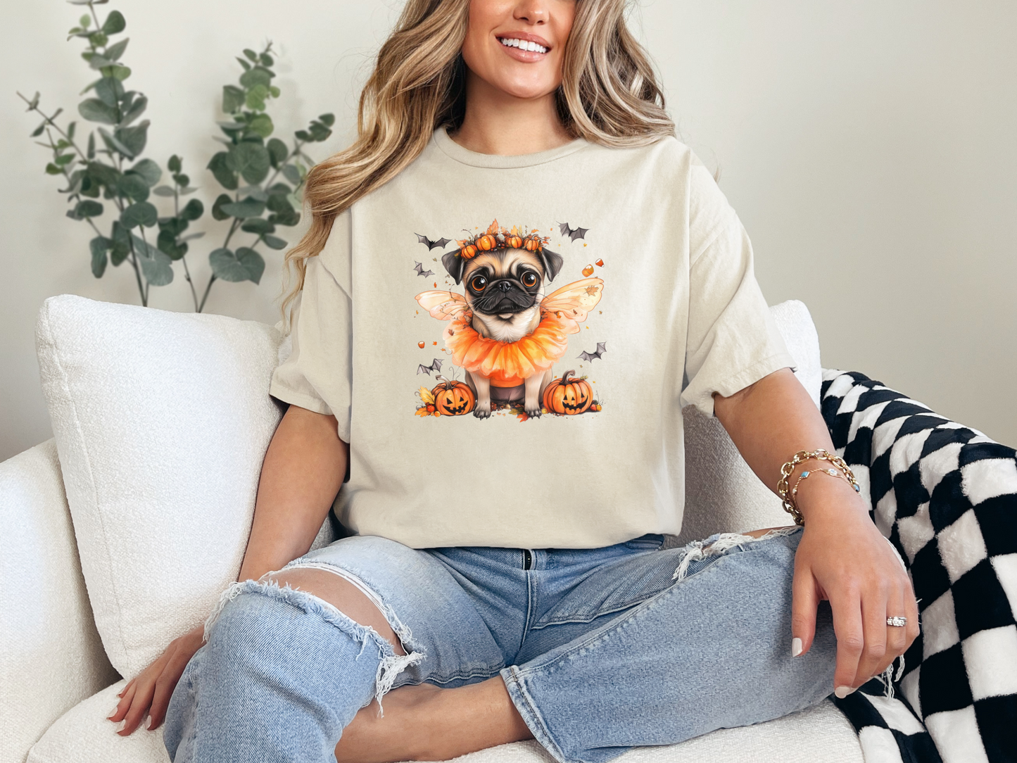 Pre Order - Halloween Pup T - Shirt - Various Breeds To Choose From