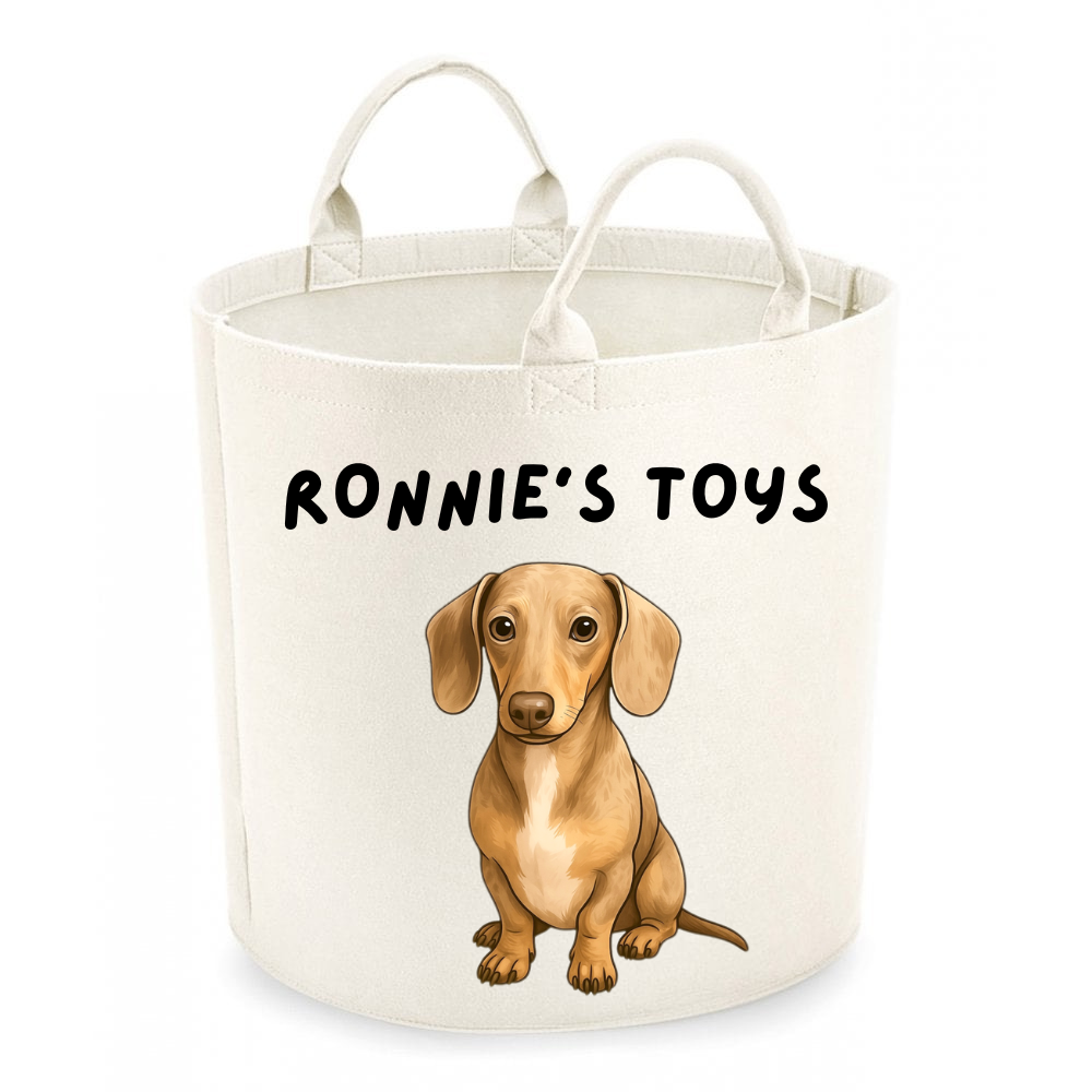 PRE ORDER - PERSONALISED TOY TRUG - MADE TO ORDER ITEM