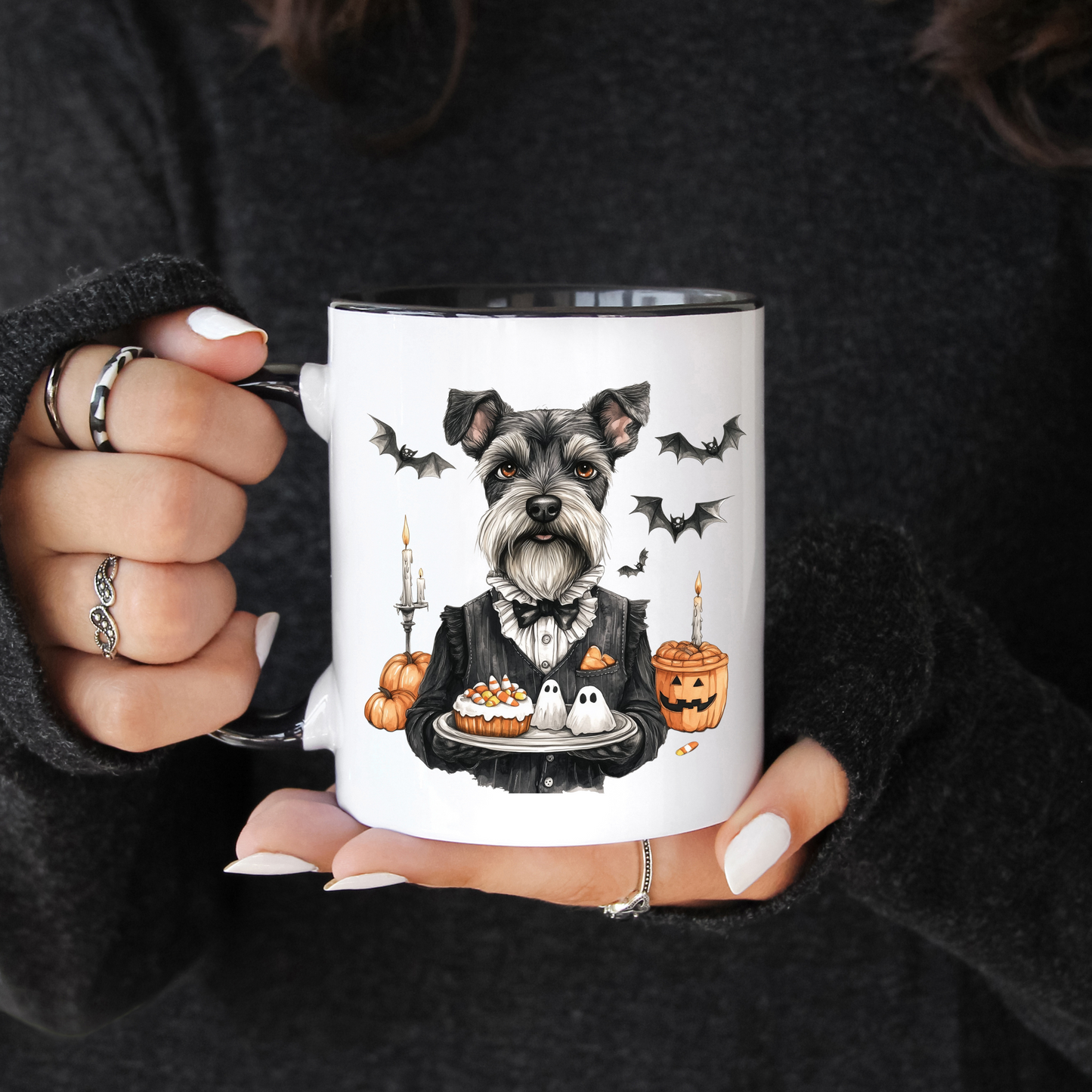 Halloween Pup Mug - Various Breeds To Choose From