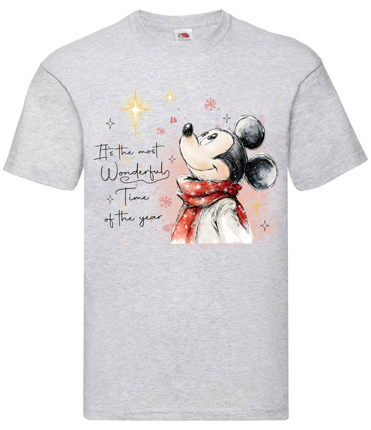 CHARACTER CHRISTMAS T-SHIRTS