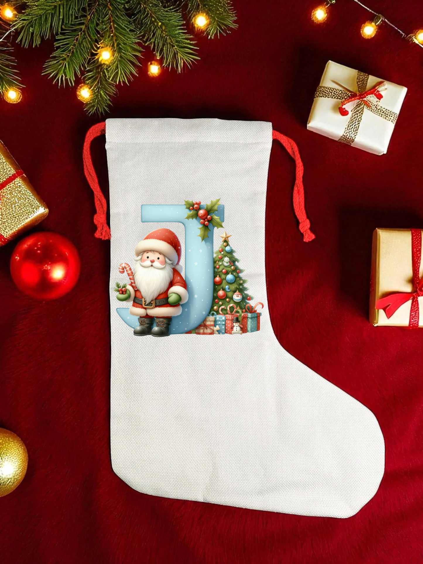 CHRISTMAS LETTER STOCKING