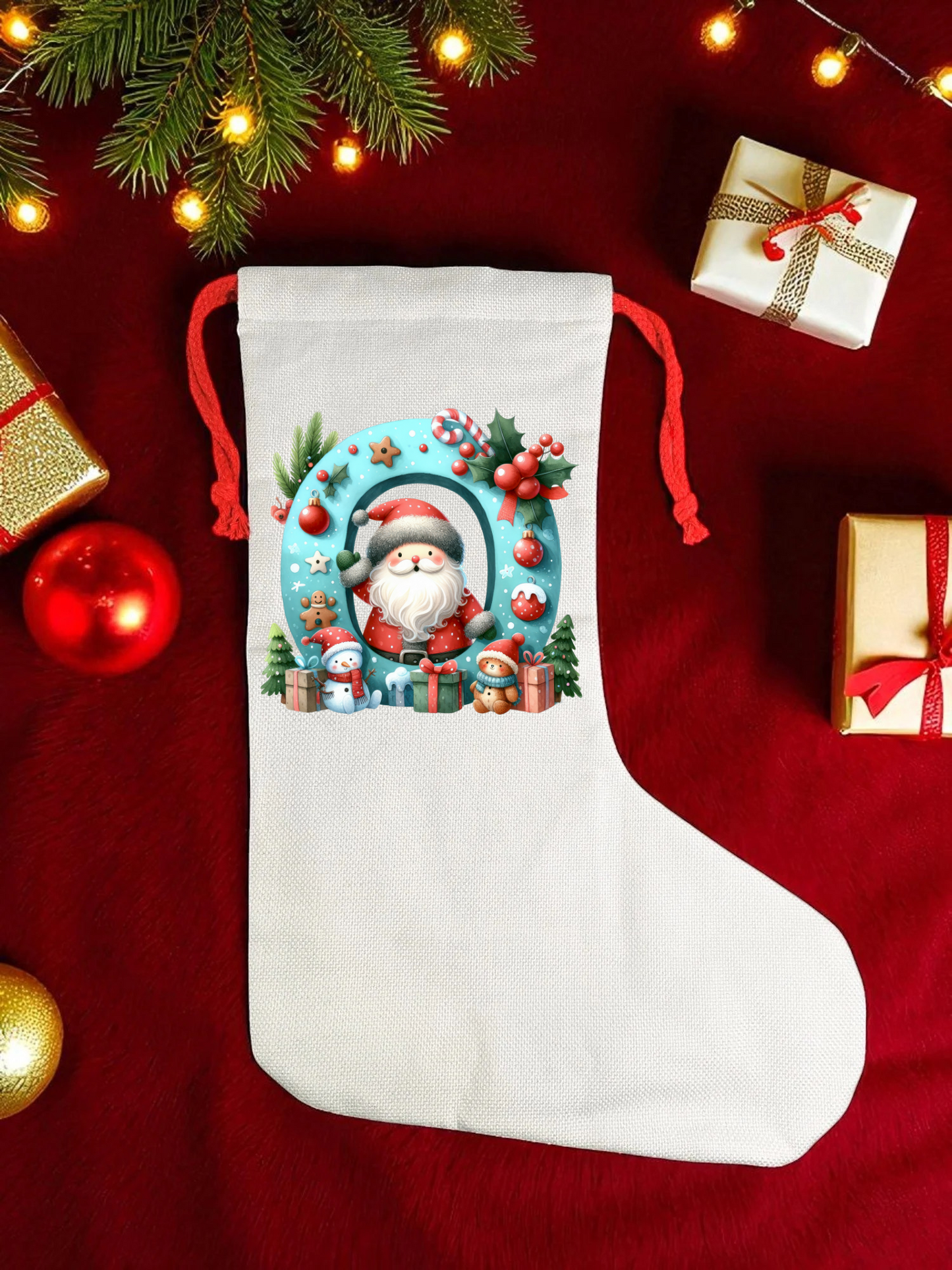 CHRISTMAS LETTER STOCKING
