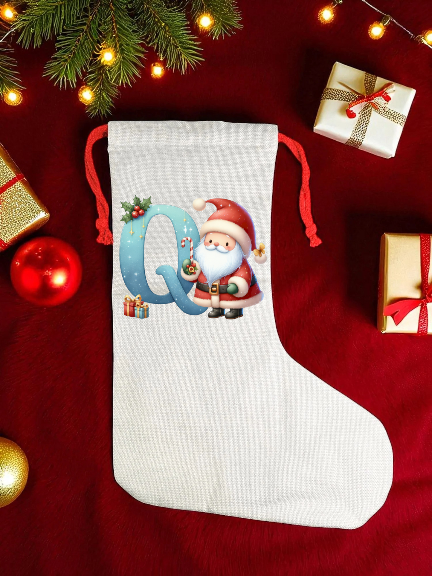 CHRISTMAS LETTER STOCKING