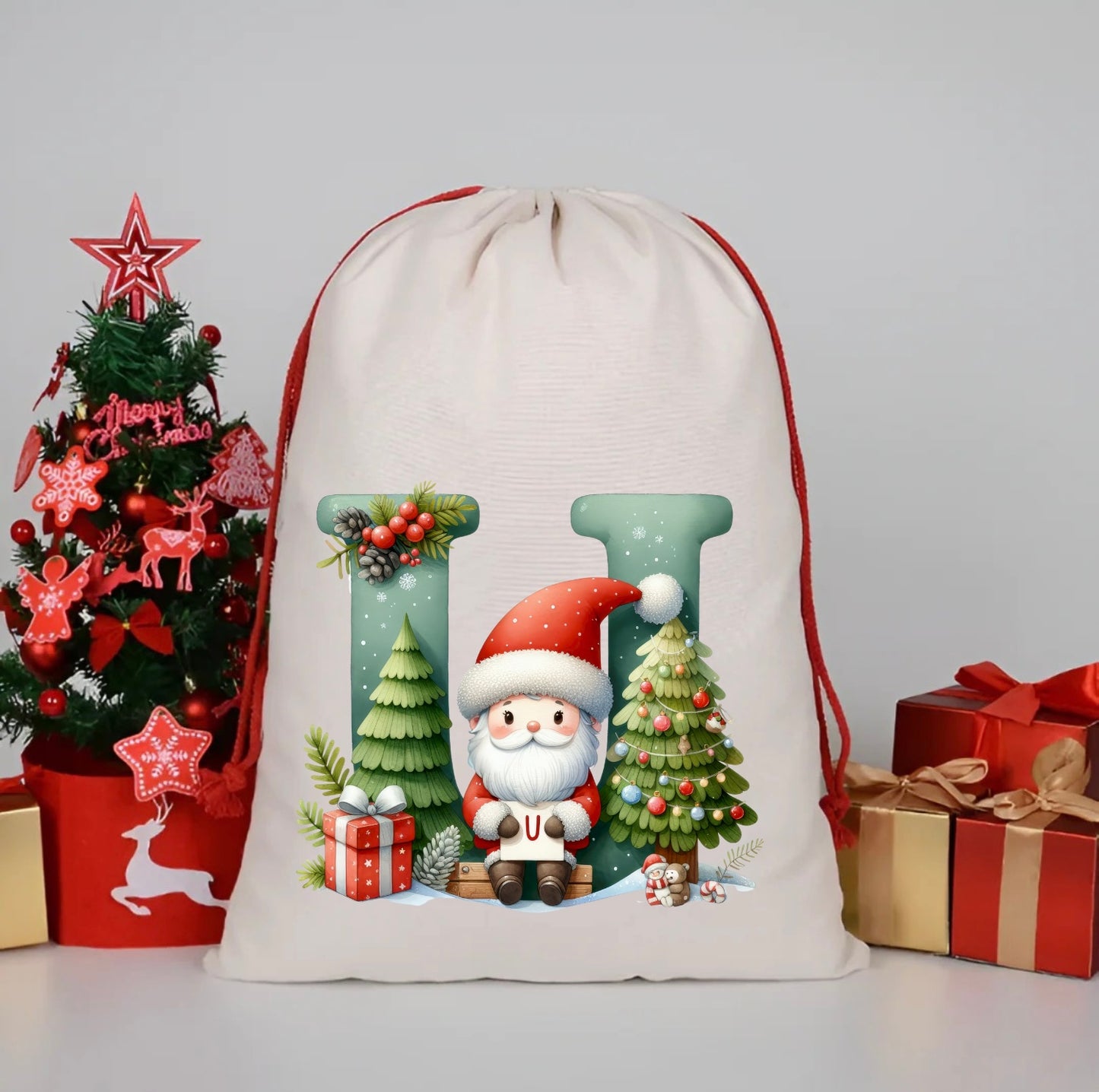 CHRISTMAS LETTER SACK (SMALL)