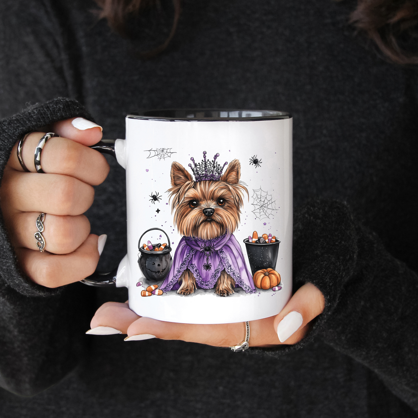Halloween Pup Mug - Various Breeds To Choose From