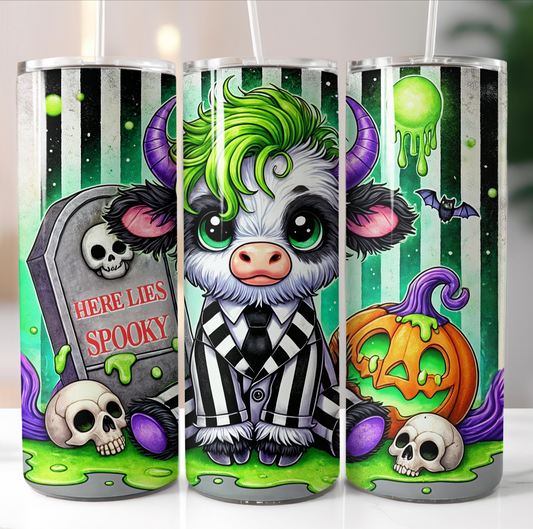 20oz Beatle Cow Tumbler