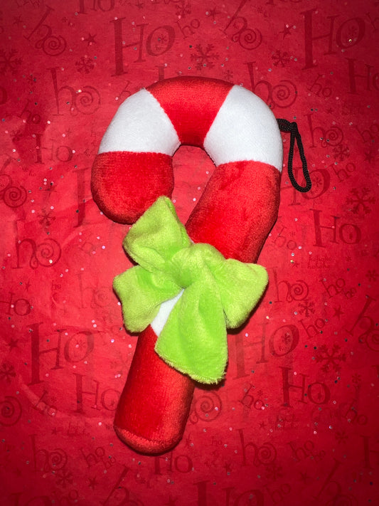 Mini Candy Cane Plush Toy