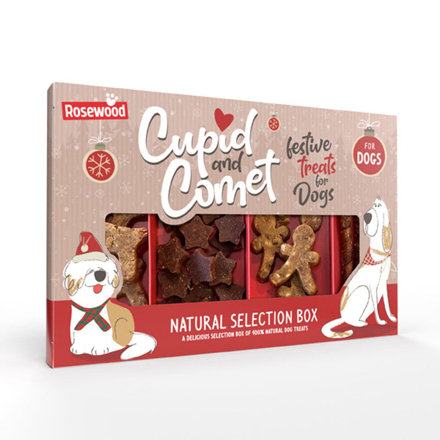 Rosewood Cupid & Comet Natural Selection Box