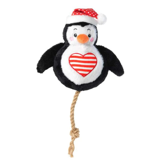 House of Paws Penguin Snowball Toy