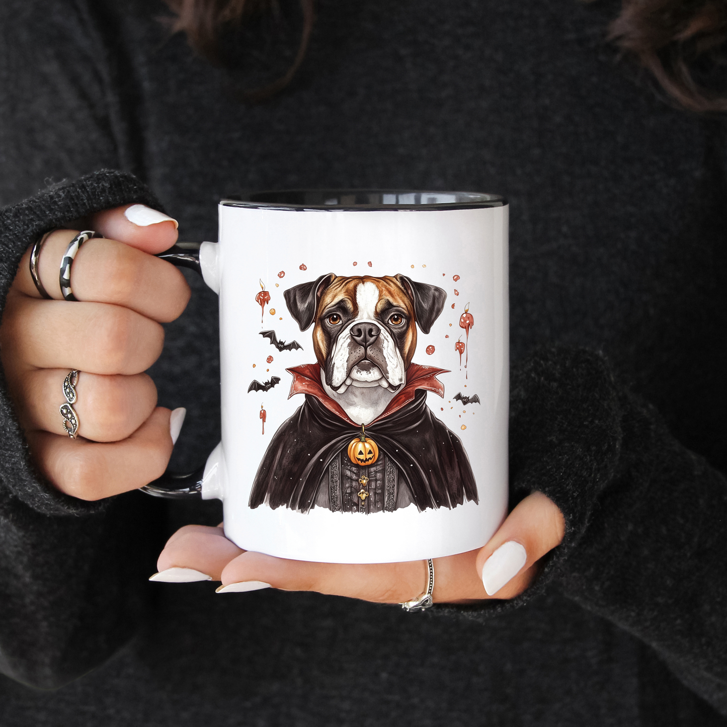 Halloween Pup Mug - Various Breeds To Choose From