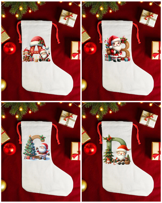 CHRISTMAS LETTER STOCKING
