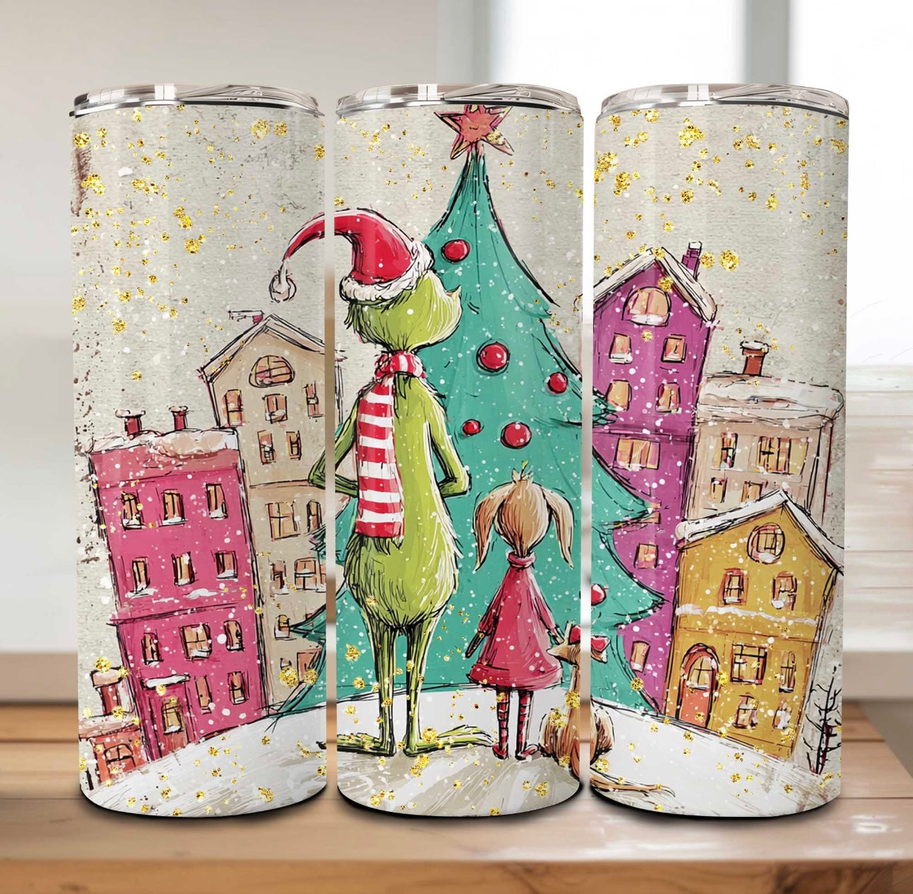 Green Monster 20oz Tumbler - Design 3