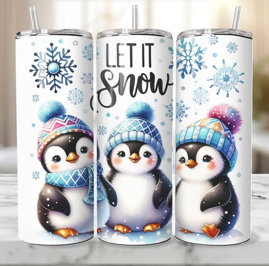 Penguin Design 20oz Tumbler