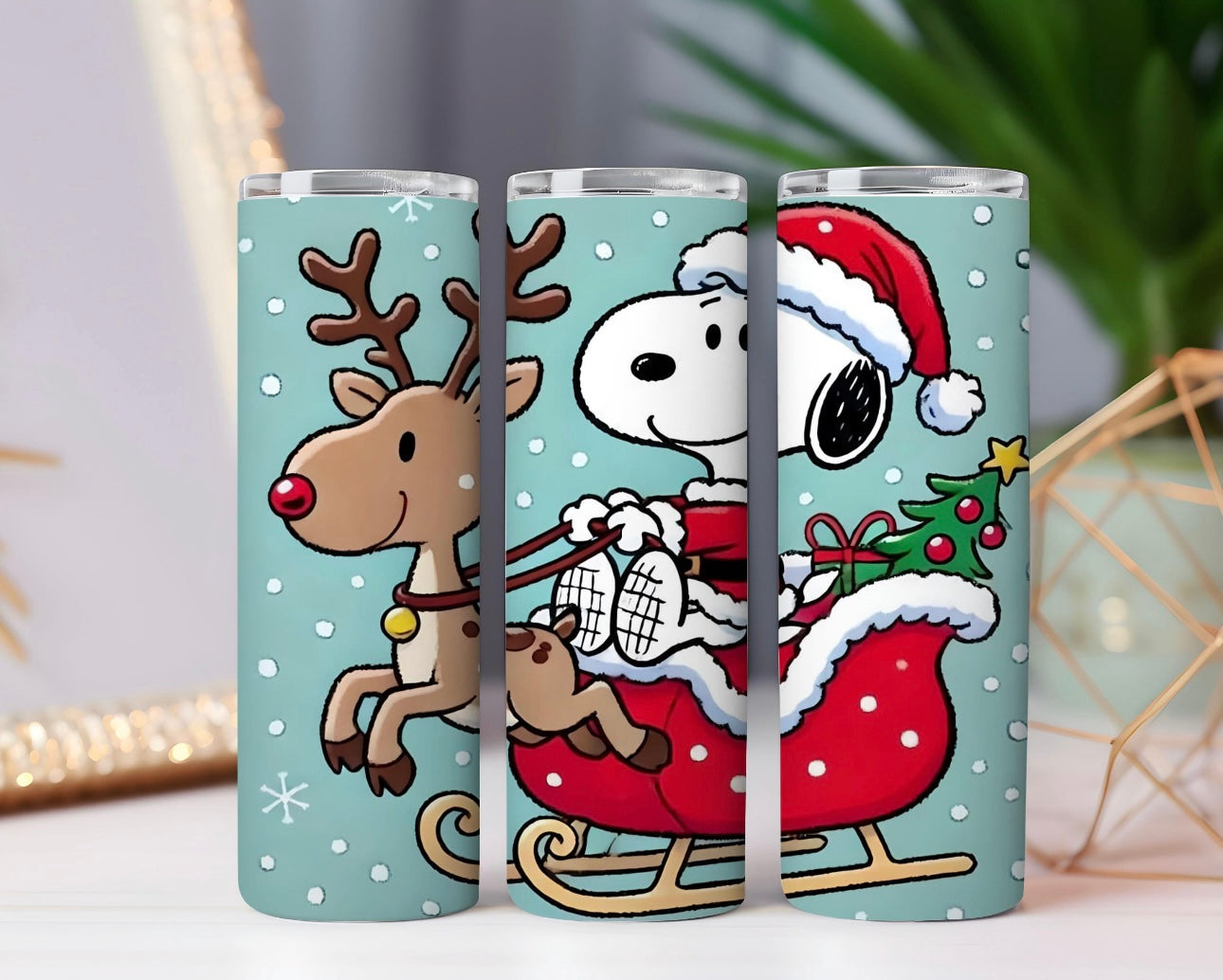 Peanut Reindeer 20oz Tumbler