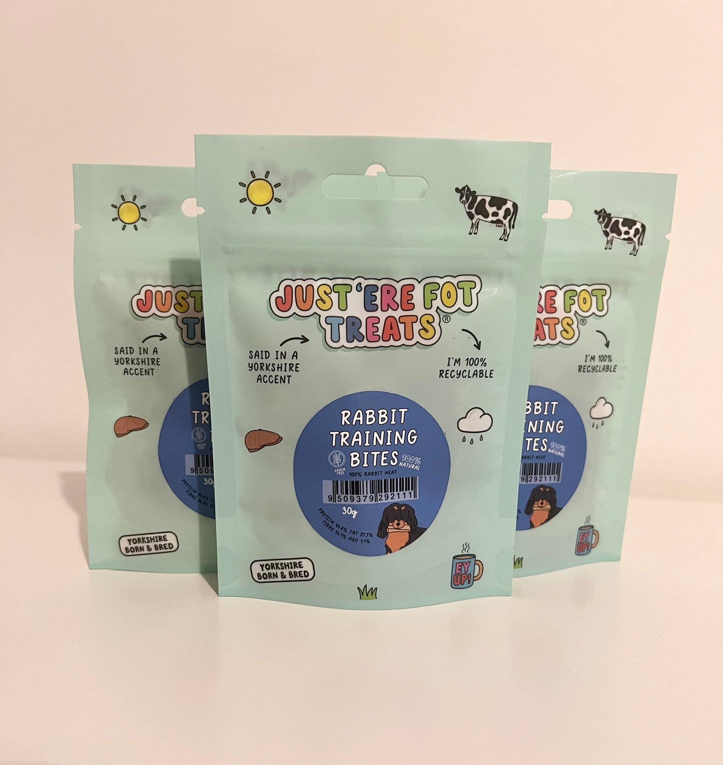 Just Ere Fot Treats Rabbit Training Bites Snack Pack 30g