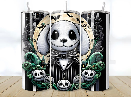 20oz Nightmare Pup Halloween Tumbler