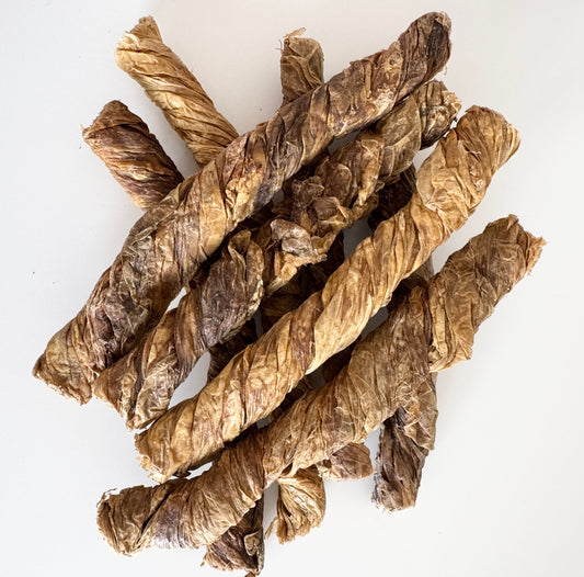 Jr Natural Beef Bladder Twists - 1 Piece