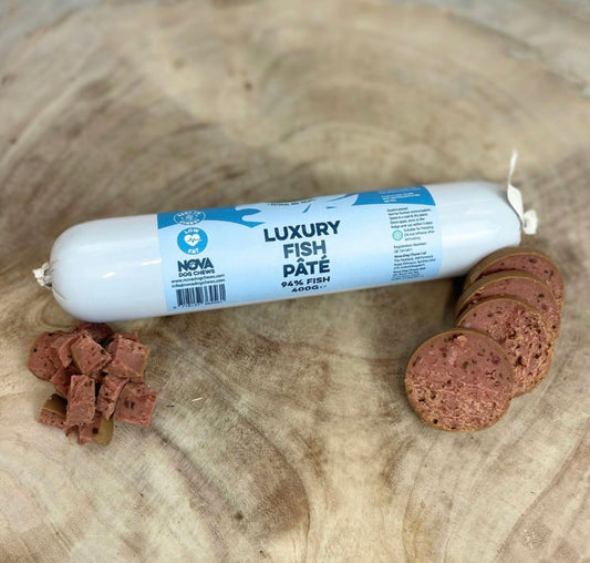Paddock Farm Luxury Fish Pate 400g (Now Grain Free)