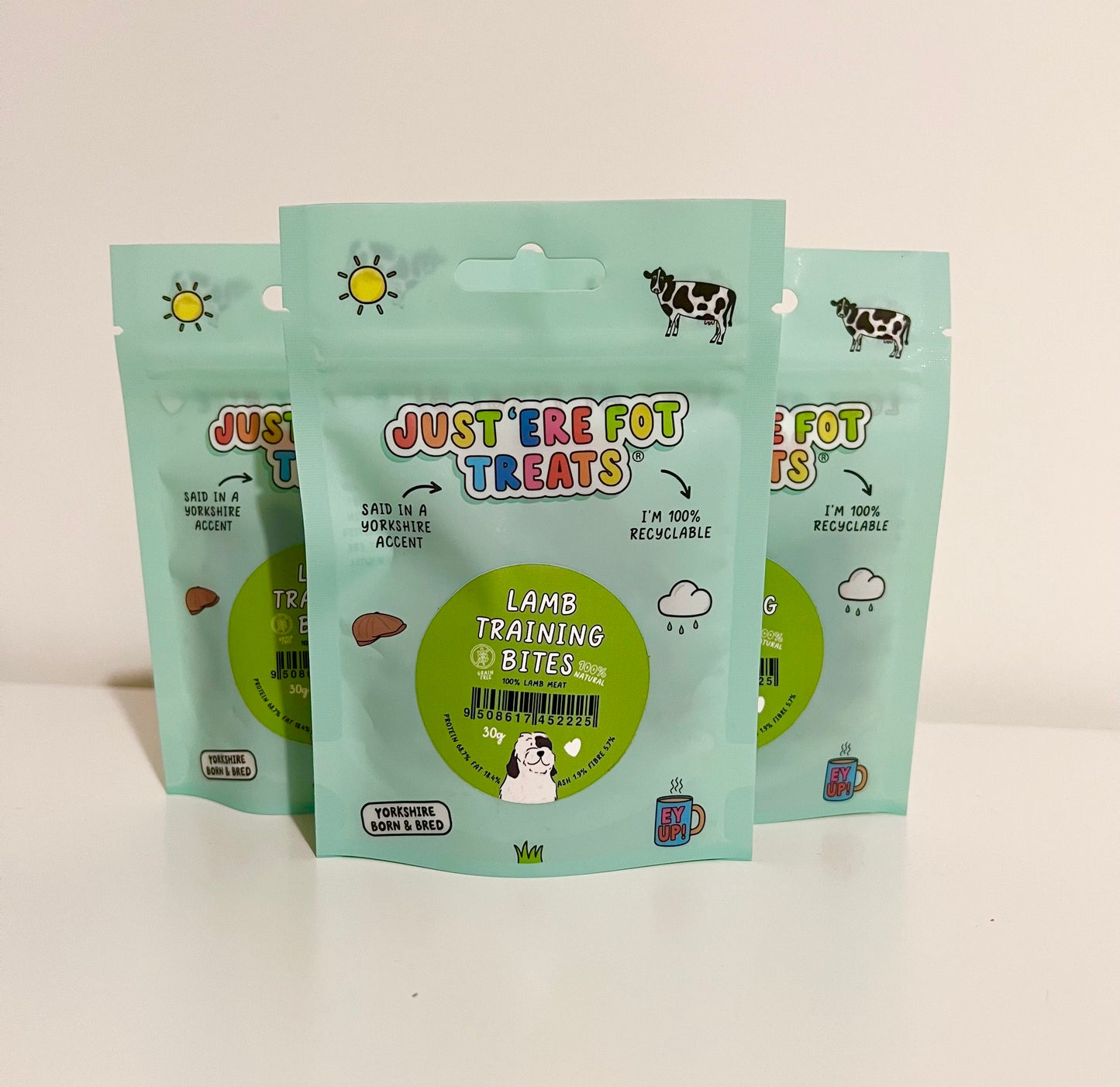 Just Ere Fot Treats Lamb Training Bites Snack Pack 30g