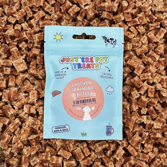 Just Ere Fot Treats Chicken Training Bites Snack Pack 30g