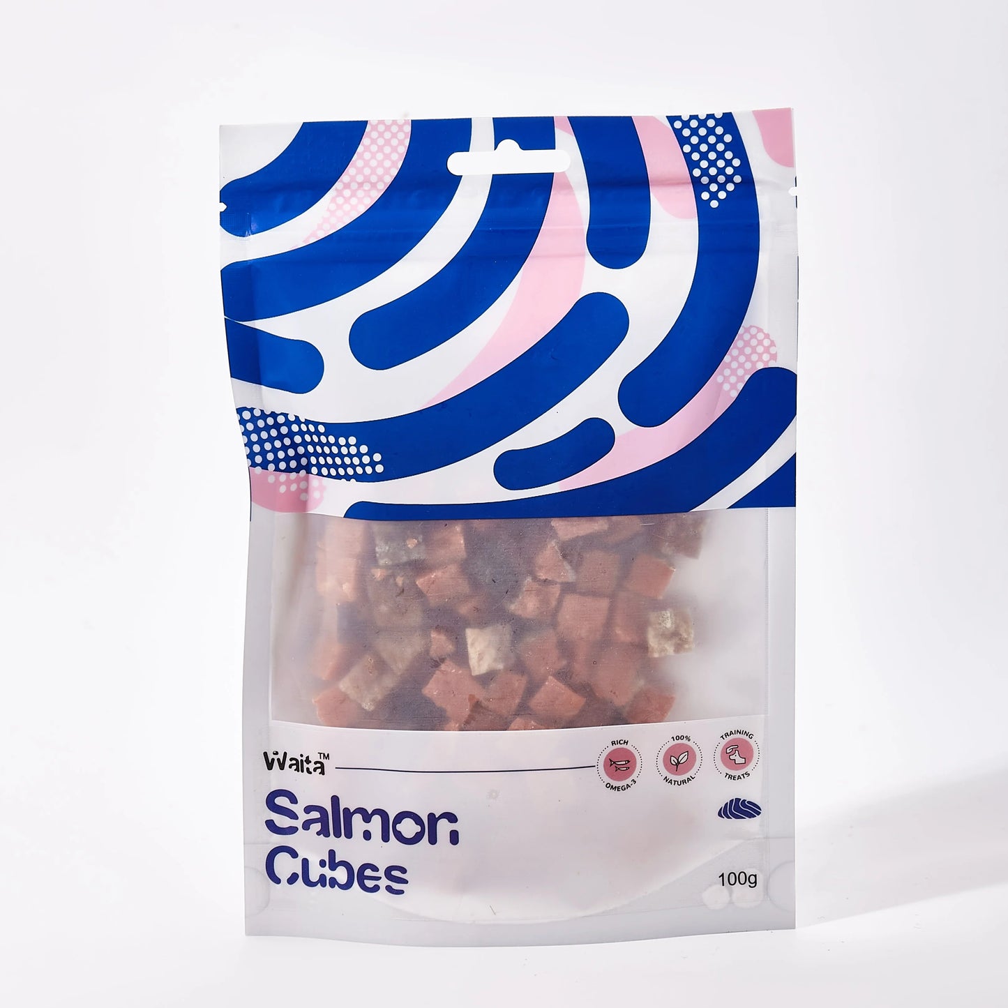 Waita Air Dried Salmon Cubes 100g