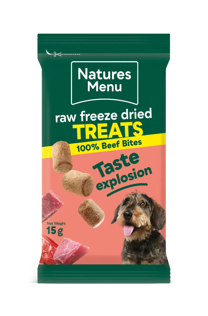 Natures Menu Freeze Dried Raw Treats - Beef