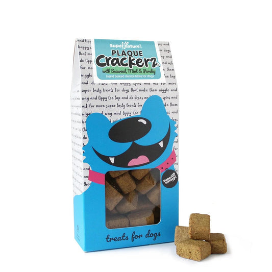 Supernature Plaque Crackerz Dental Bites 250g