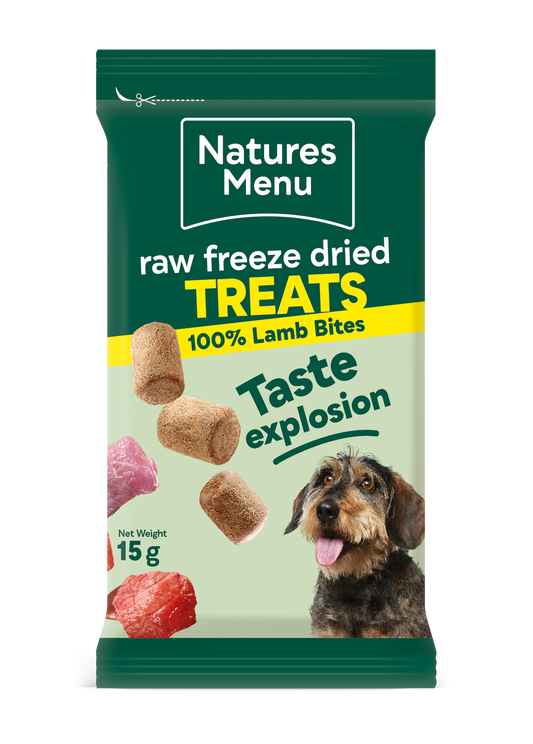 Natures Menu Freeze Dried Raw Treats - Lamb